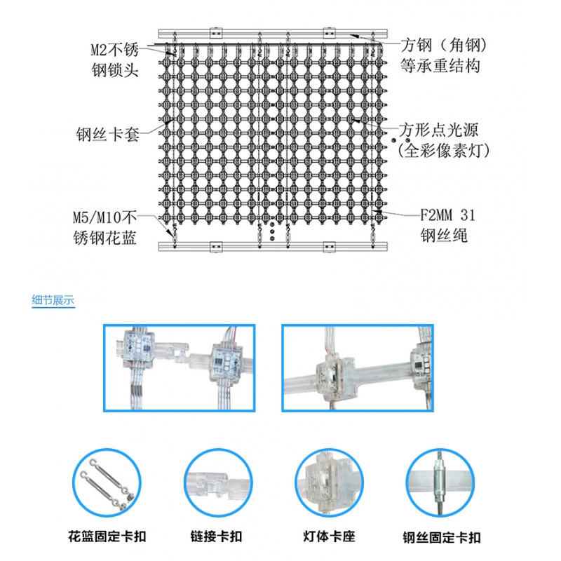 P62.5全彩網(wǎng)格屏，網(wǎng)格軟屏，戶(hù)外LED網(wǎng)格屏