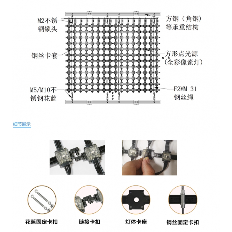 P38.5 LED 網(wǎng)格屏，LED網(wǎng)格軟屏，戶(hù)外LED網(wǎng)格屏